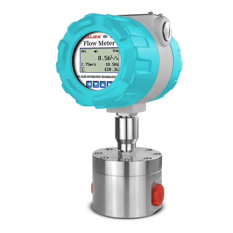 circular gear flow meter display for water flow meter price